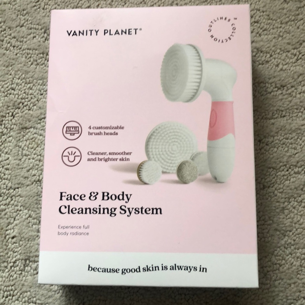NWT Vanity Planet Face & Body Cleansing System